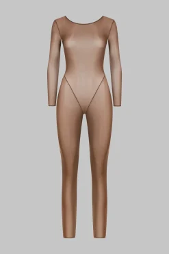 French Kiss LightCatsuit dos ouvert manches longues