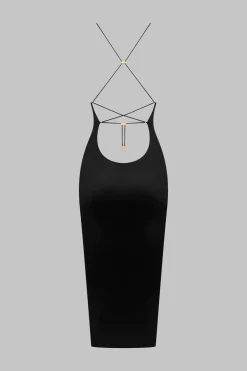 French KissRobe midi dos ouvert