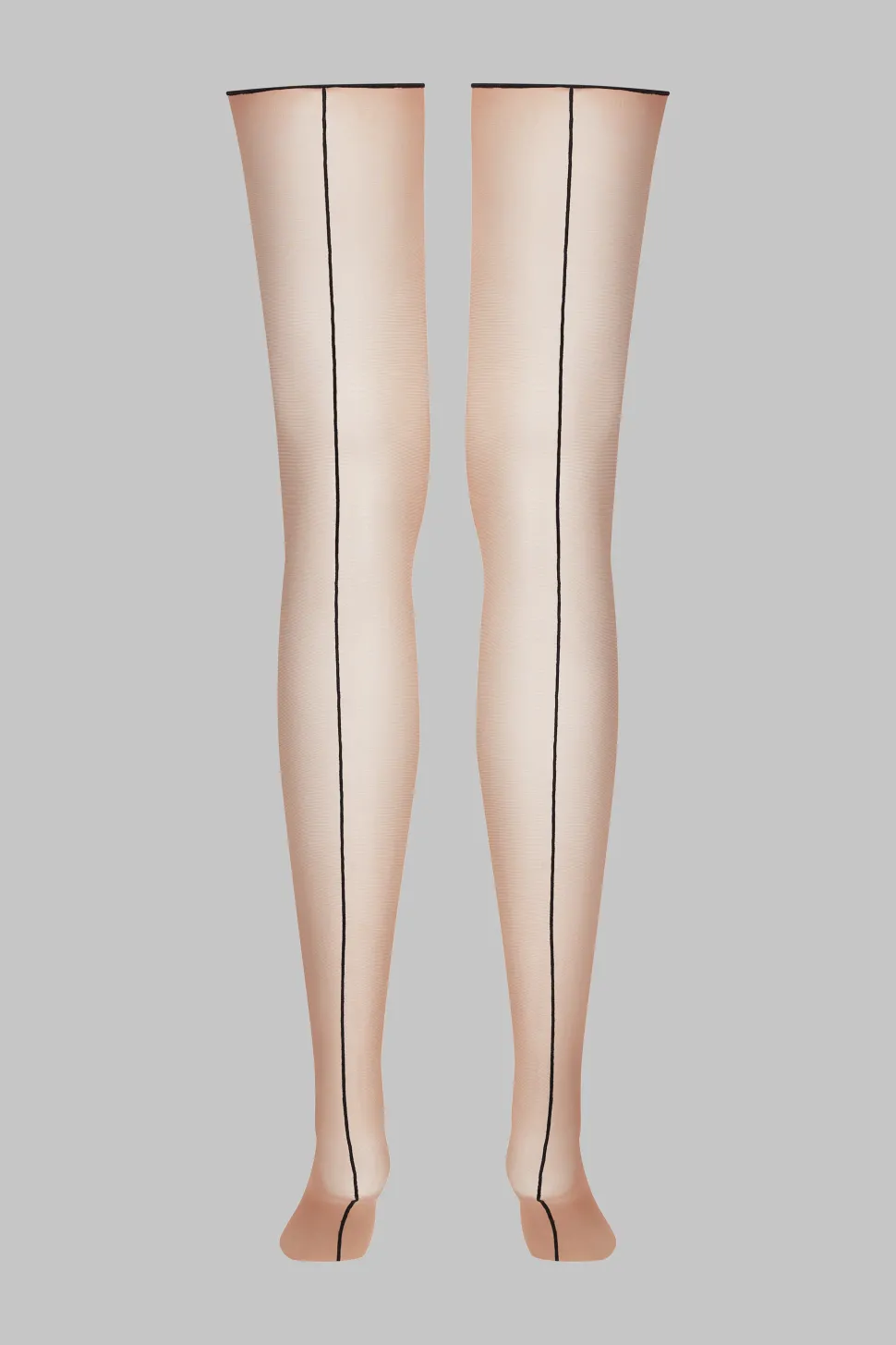 LegwearBas coupés roulés couture 20D
