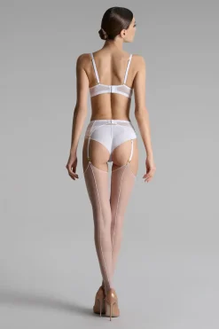 LegwearBas coupés roulés double couture 10D