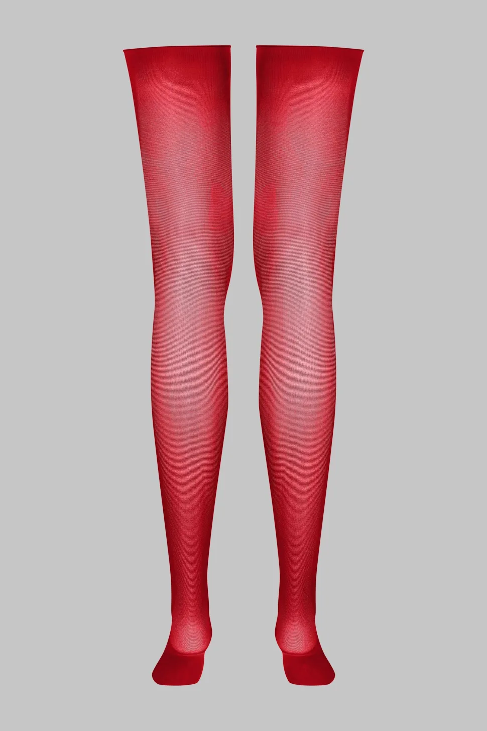 LEGWEARBas Coupés Roulés 40D - Rouge