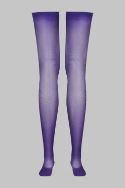 LegwearBas coupés roulés 40D - Violet