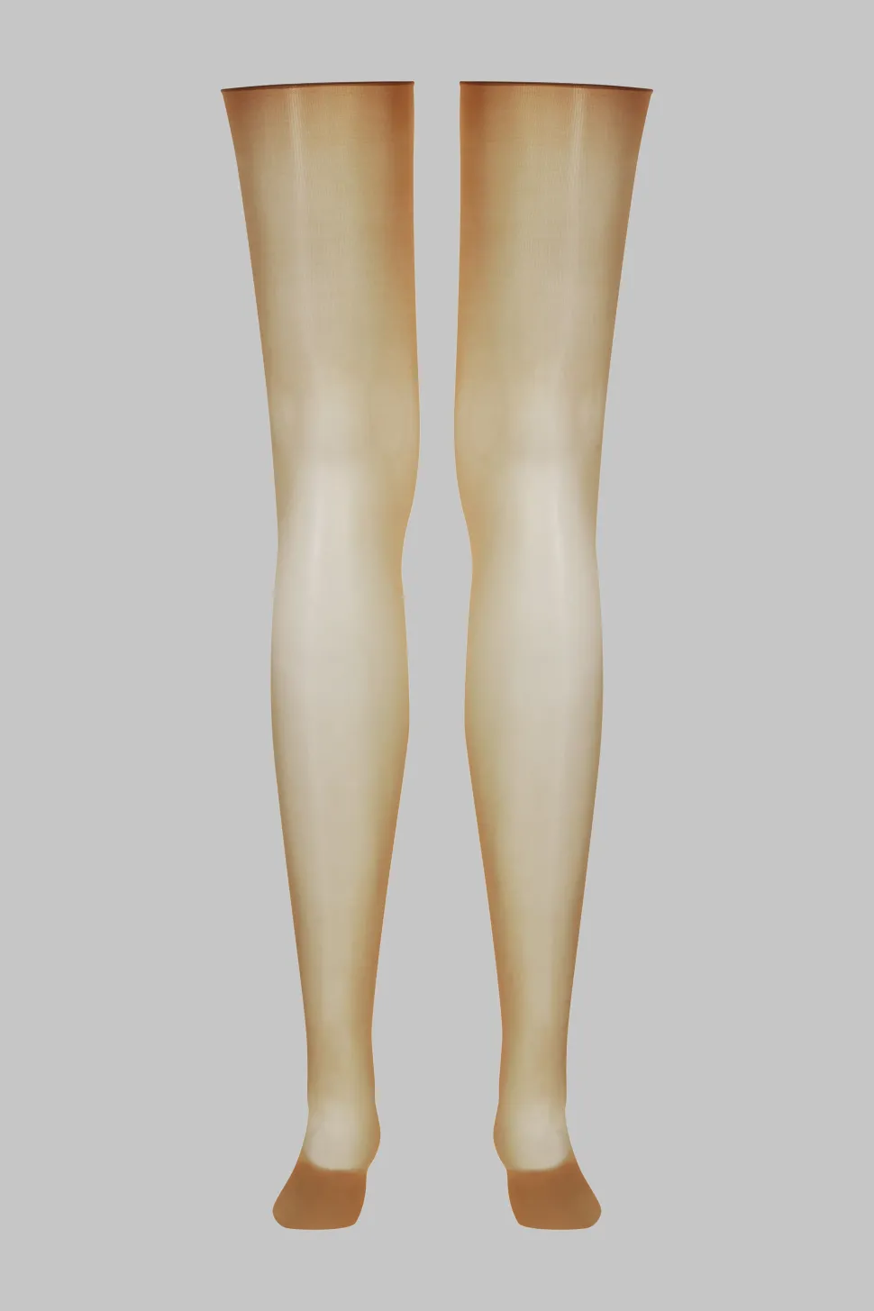 LegwearBas coupés roulés glacés 20D - Caramel