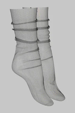 LegwearChaussettes pois Or