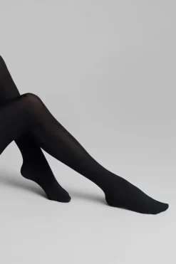 LEGWEARCollant Dos Ouvert 70D - Noir - Scandale x Maison Close