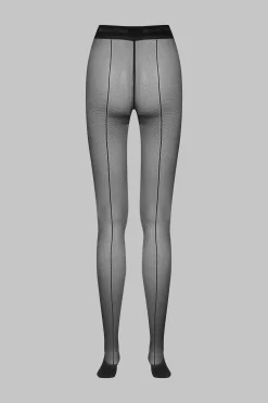 LegwearCollant illusion résille Signature couture 25D