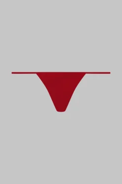 LES INVISIBLESMicro String - Rouge