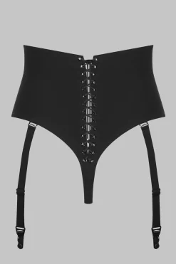 Nuit InfinieTanga taille haute porte-jarretelle