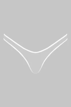 Pure TentationString échancré transparent