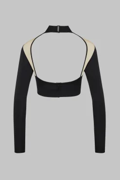 Pure TentationTop transparent Manches Longues