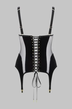 ROCOCOCorset Ouvert Porte-jarretelles - Scandale x Maison Close