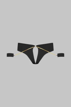 Tapage NocturneTanga Ouvert Menottes Bijoux